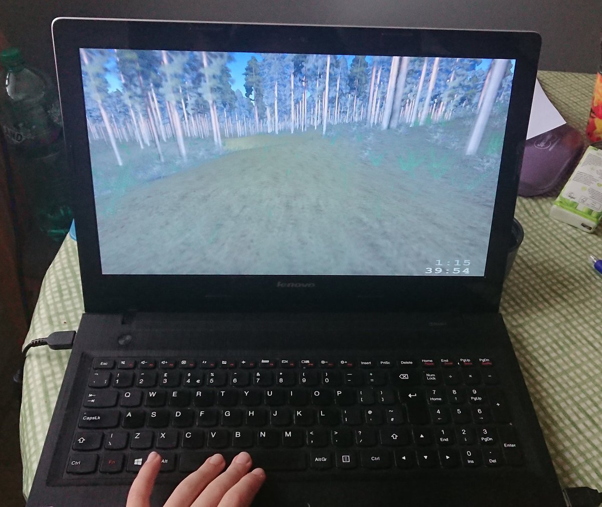 esocweb's tweet photo. @CatchingLeague Got to get out of the woods at Achlean first.... #catchingfeatures https://t.co/Qdki75sOLt