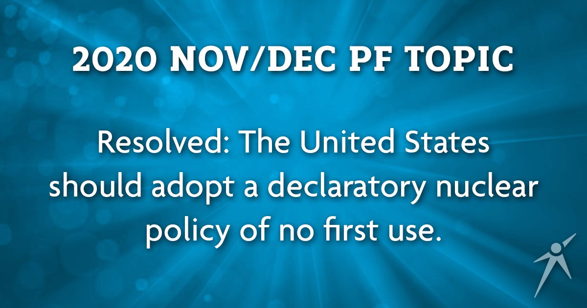 speechanddebate's tweet photo. The debate topics for November and December have been released! Which resolution would you rather debate? https://t.co/ZbQ1UdfSUG