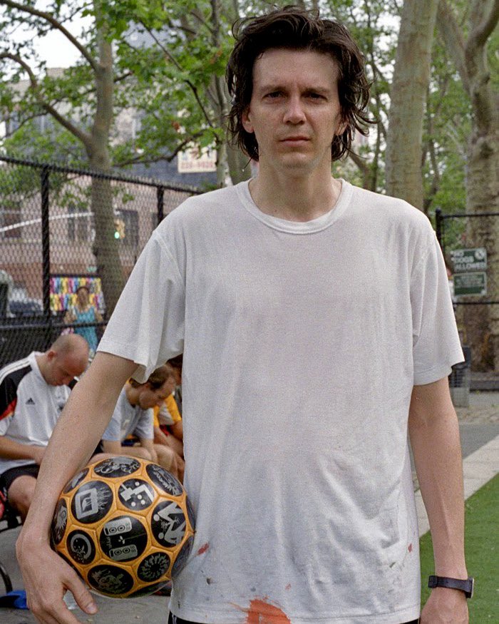 cscnyc's tweet photo. Veteran forward @mcginnessworks has a new show up at @525W22 that you should go see if you’re in New York. In related news, Ryan is reportedly busy working on his match fitness ahead of that long overdue comeback! #CSCArchiveDig 📷 @petersutherland https://t.co/9iXdPkd0fd