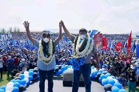 LzaroGamez's tweet photo. ♥️🇳🇮🖤LA RAZON SIEMPRE LA TIENE EL PUEBLO.👏👏♥️🖤 CONTUNDENTE VICTORIA DEL "MOVIMIENTO AL SOCIALISMO" (M.A.S ) ÉSTE PRÓXIMO 19 DE OCTUBRE . BOLIVIA.👍💟
#PLOMO19
#NICARAGUA. https://t.co/TEWv2gQCMx