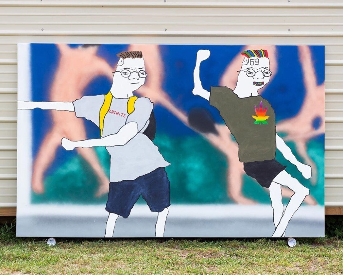 Как нарисовать мем ъуъ