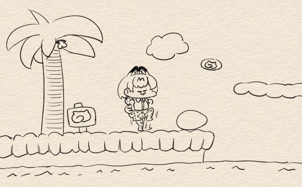 さーばる橋名人の冒険島
コウタロスω先生(@hagukoutaross
)
のちーばるちゃんを描きました。 