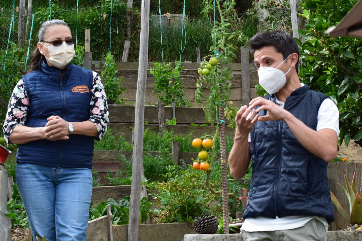 ConquitoUIO's tweet photo. El proyecto #AGRUPAR de CONQUITO, ha contribuido a mitigar la crisis de pobreza, hambre y desempleo causada por la emergencia sanitaria, apoyando iniciativas y proyectos urbanos de agricultura para garantizar la seguridad alimentaria de Quito. #DiaMundialDeLaAlimentación https://t.co/dhxDgoBSWS