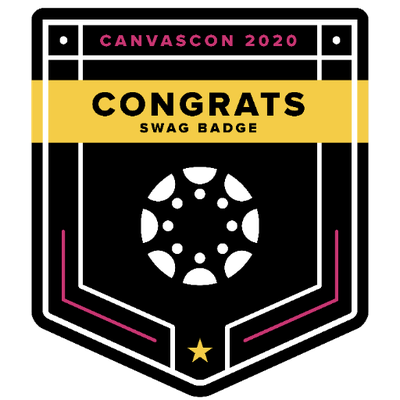 catalystforjoy's tweet photo. What a great day yesterday with @CanvasLMS So many great and creative sessions. Fun to connect with @HBWGeography @hbwitc and @Hildi_Pardo Now bring on the swag. #CanvasCon #CanvasCon2020 https://t.co/D2KiuyTrnI