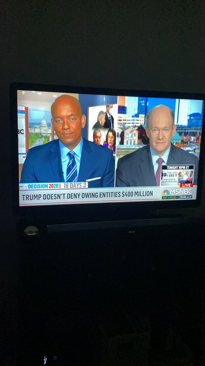 MrCausEffect's tweet photo. Salute to my line brother @GeoffRBennett leading @MSNBC this morning 👌🏽#Morehouse #Nupes #GrandPi https://t.co/W95tAqetsH