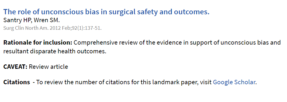 EAST_TRAUMA's tweet photo. Our unconscious biases affect our patients' experience and outcomes, but we have tools we can use to overcome them!
@heenastat @sherrywren Read this #EASTLandmarkPaper
selected by the EAST Equity, Quality & Inclusion in Trauma Surgery Practice Committee: https://t.co/ys8kY951SL https://t.co/sPtPluO1qE
