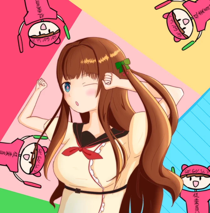 ちえりーらんど2開園だぁー!!
#ちぇり絵 