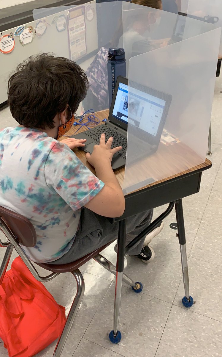 Mr_Wenger_Tech's tweet photo. 4th graders are using the web app, Wixie, to write self affirmation statements and record video of themselves reading each statement. @Tech4Learning @SASD_SalfordHil https://t.co/a5IkAGqbQg