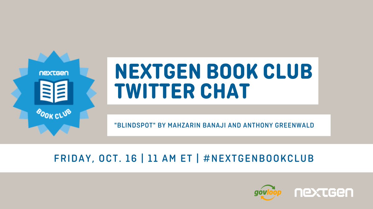 nextgengov's tweet photo. Starting in 10 minutes we'll be hosting a Twitter Chat, so stay tuned and get ready to participate! #NextGenBookClub #Blindspot https://t.co/X7fwi8AHp2