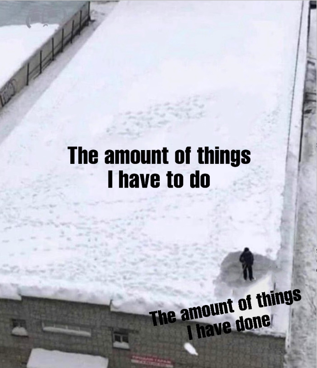 SuccessTAMU's tweet photo. We all get bogged down and overwhelmed sometimes. But if you're constantly struggling to keep your head above water with school work, there might be a bigger problem. If the problem is related to procrastination or poor time management skills, we can help! #ASCTAMU #TAMU https://t.co/Acdwfud7d0