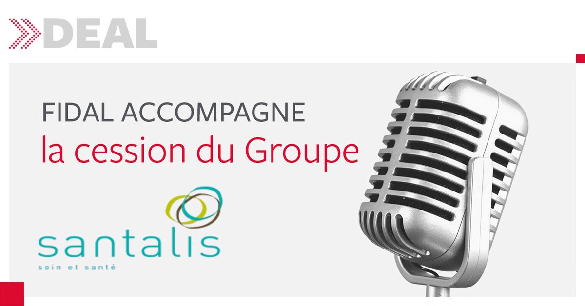 [M&amp;A] Notre équipe nantaise a accompagné les dirigeants du Groupe Santalis dans sa cession au Groupe Softway Medical : bit.ly/348O2wx 
Contrats, RGPD, fiscalité : bravo pour cette opération

#deal #cession #RGPD