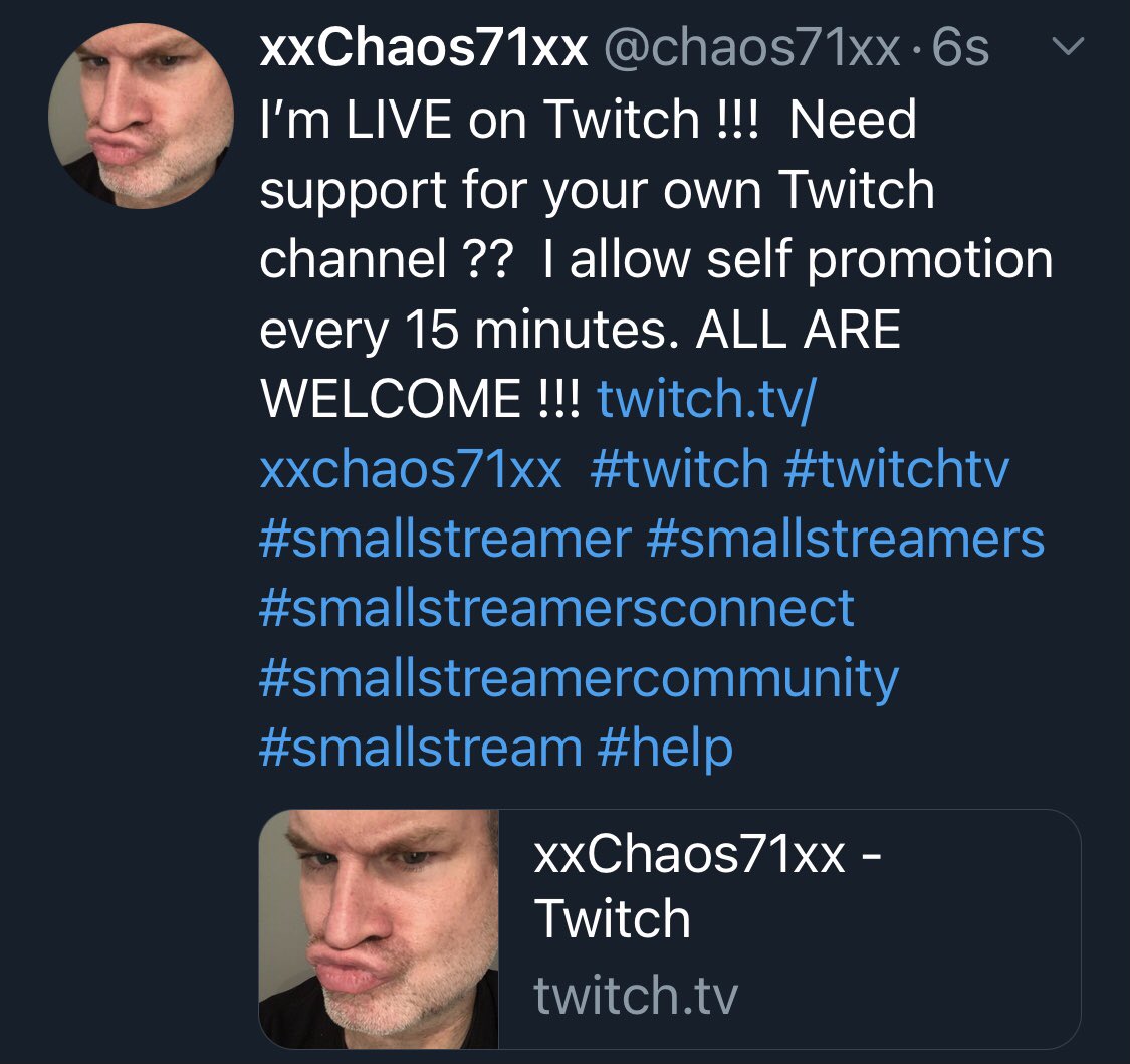 #twitch #twitchtv
#smallstreamer #smallstreamers #smallstreamersconnect #smallstreamercommunity #smallstream #smallstreamersttv #smallstreamer #smallstreamersupport #smallstreams #supportsmallstreamers #supportsmall #supportsmallstreams #support #helping #supportingothers #help https://t.co/HvdWv1f97O