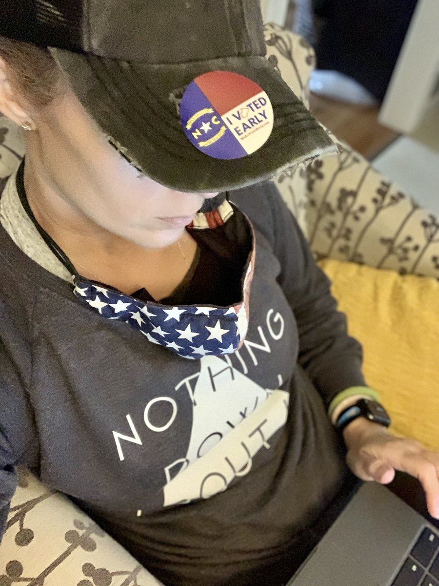 CoDavis1's tweet photo. Fuquay has a really short line. Take advantage! #GoVoteNC https://t.co/dzpI4oUw2A