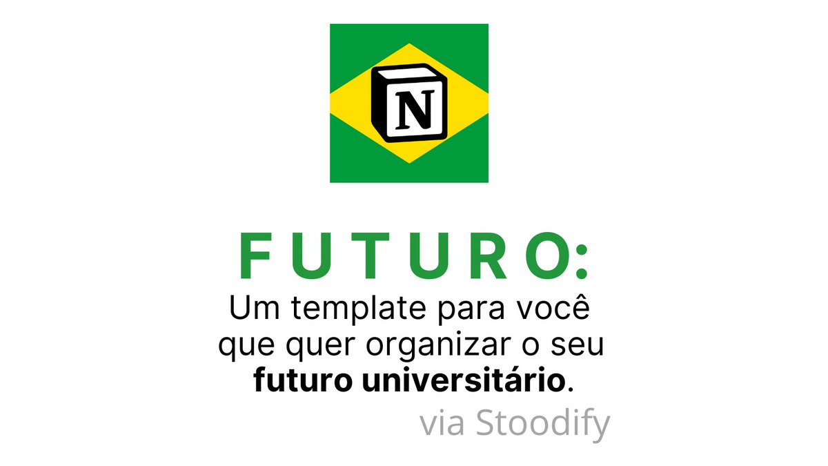 notionbrasil's tweet photo. Olha só esse template para quem quer organizar o seu futuro universitário. 

Criado pelo nosso parceiro Stoodify e tem como objetivo guardar e organizar anotações pessoais e links.

Curtiu?
 https://t.co/BgwFU5UcG4

#notion #notionbrasil #templatenotion #faculdade https://t.co/tTgX6Cq07s