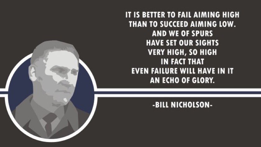 To those 46%, I’ll just leave this. There are many moments where Poch should’ve done better for us to win a trophy, but if your mentality is just “trophies > no trophies,” you’re...just read the quote. Fin.