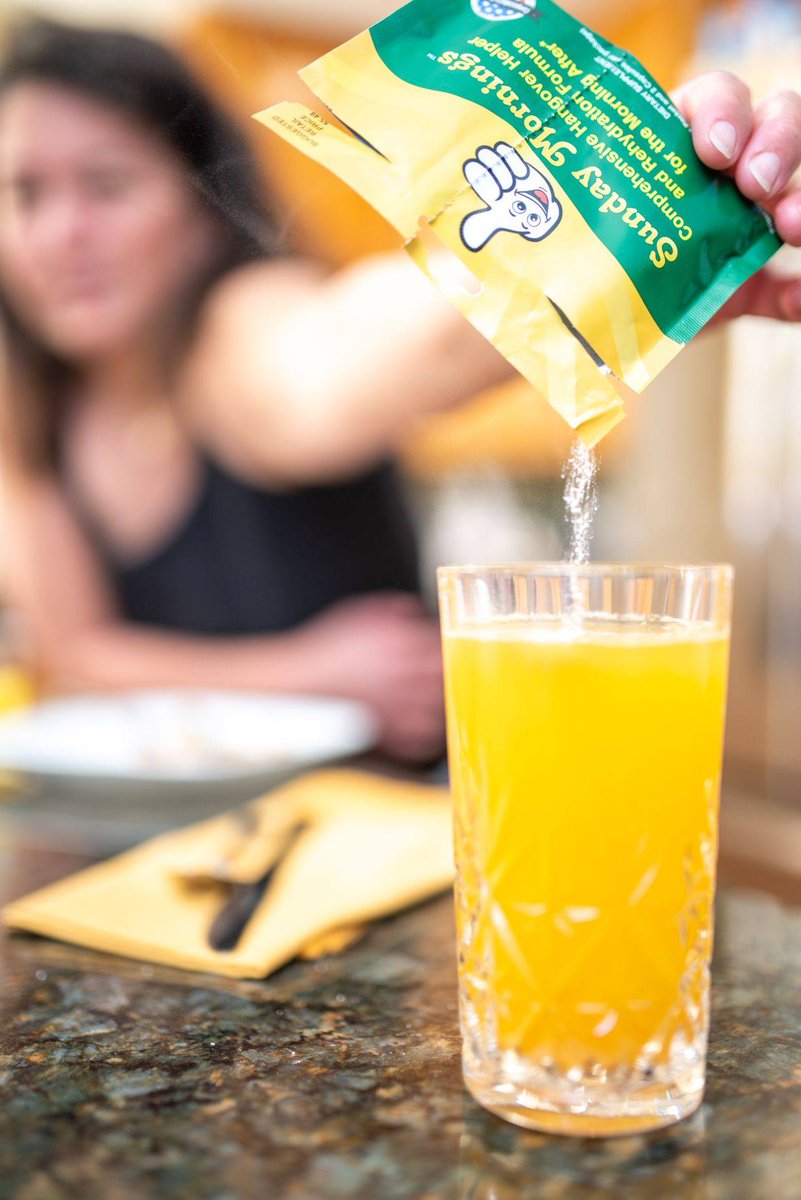 Sun_AM_Hangover's tweet photo. Enjoy your Friday night without any of the side effects.

1 packet of Sunday Mornings and your good to go!  

#Sundaymorninghero #hungover #hungoverrecovery #recovery #Hangover #Drinking #FallDrinks #Friday #weekendvibes #partydrinks #photooftheday #sleepgreat #ladies #hydration https://t.co/Ngf064Tt9F