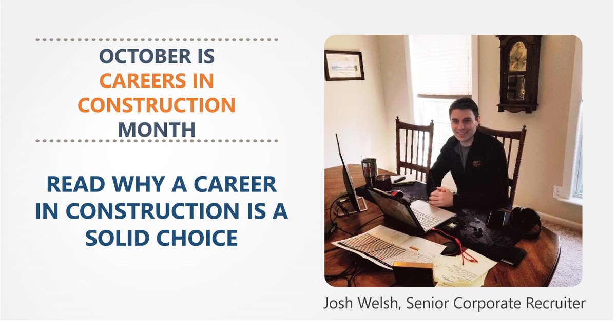 Senior Corporate Recruiter Josh Welsh SHRM-SCP weighs in on why now is a good time to join the industry at lnkd.in/e9N6EGi