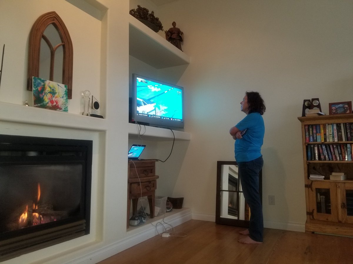 smithap01's tweet photo. Seems as though swimming is back. Mrs. McLellan in mid season form. https://t.co/tRQ0Fm0YO3