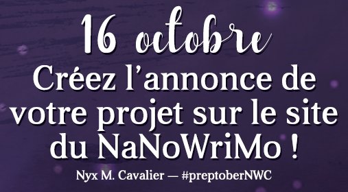 #preptoberNWCLe monde ayant évolué au delà du besoin d'avoir un 16 octobre, j'ai décidé d'allègrement supprimer cette journée. Merci de votre attention. 