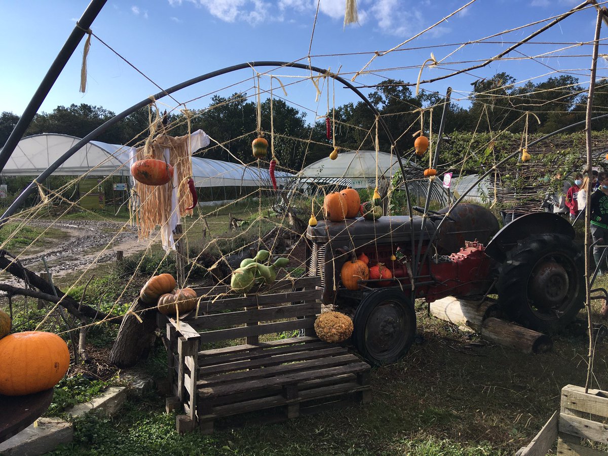d_arcet's tweet photo. #visite a la @cueillette de l’Aragnon des 2nd bac pro Hôtellerie restauration # développement durable# produits locaux #circuit court#produits de saison# réseau territoire # saison et bio https://t.co/FwMmwZu6xd