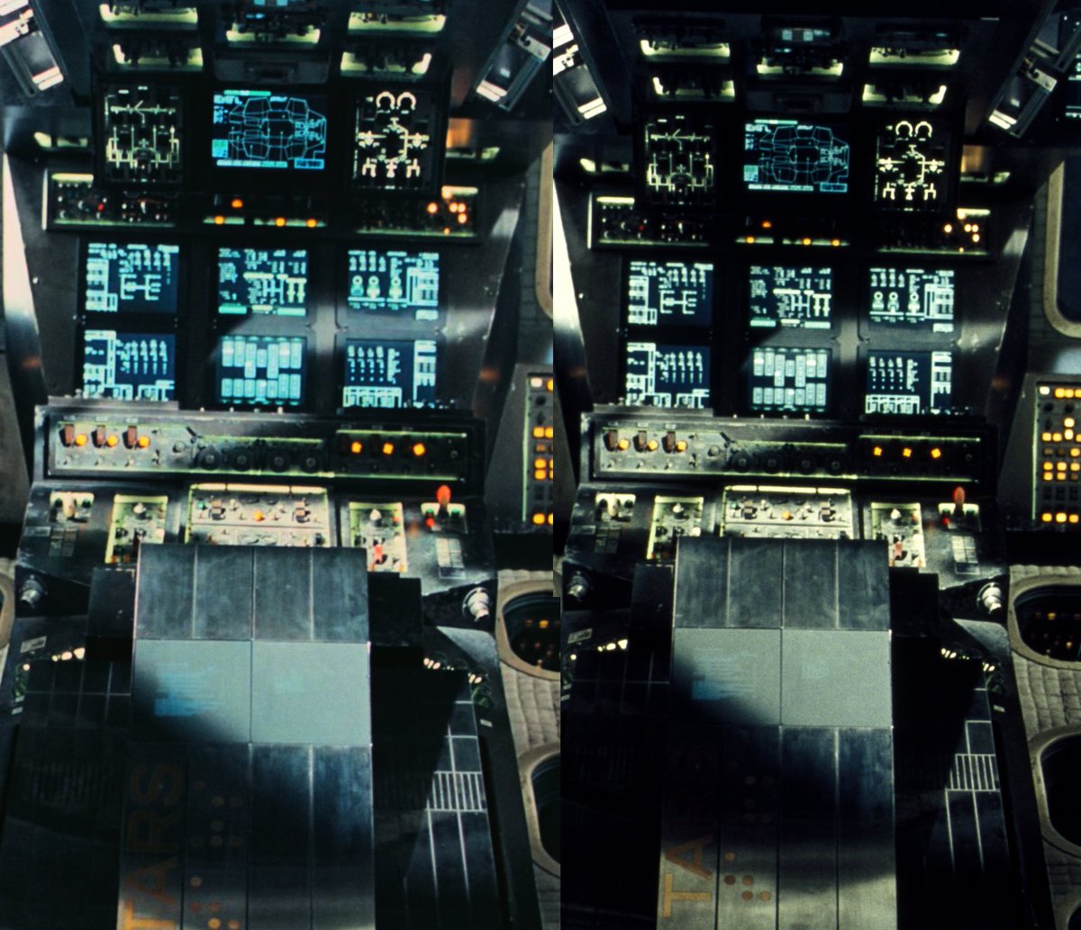 墨酢 V Twitter インターステラー のuhd盤は画質の評判がイマイチだけど上映プリントを見てみたら成程納得 ライジング や ダンケルク の様にエッジの利いたカリカリの映像ではなくimax 70mmプリントは色合いも含めてかなり柔らかい画に仕上がっている 左