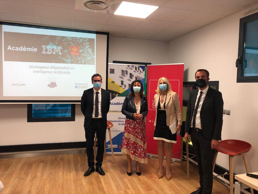 Inauguration de l'Académie #IBM : une formation en #IA à destination des demandeurs d'emploi soutenue et financée par la région <a href="/Occitanie/">Région Occitanie</a> avec la présence de <a href="/CaroleDelga/">Carole Delga</a>, présidente de la région <a href="/Occitanie/">Région Occitanie</a> et <a href="/kosowski_b/">Béatrice Kosowski</a> Présidente d'IBM France. #Formation #IA #OpenSource