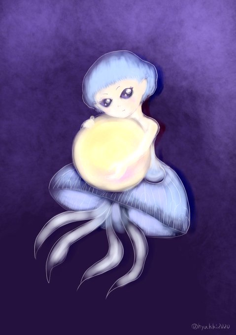 クラゲ娘のtwitterイラスト検索結果 古い順