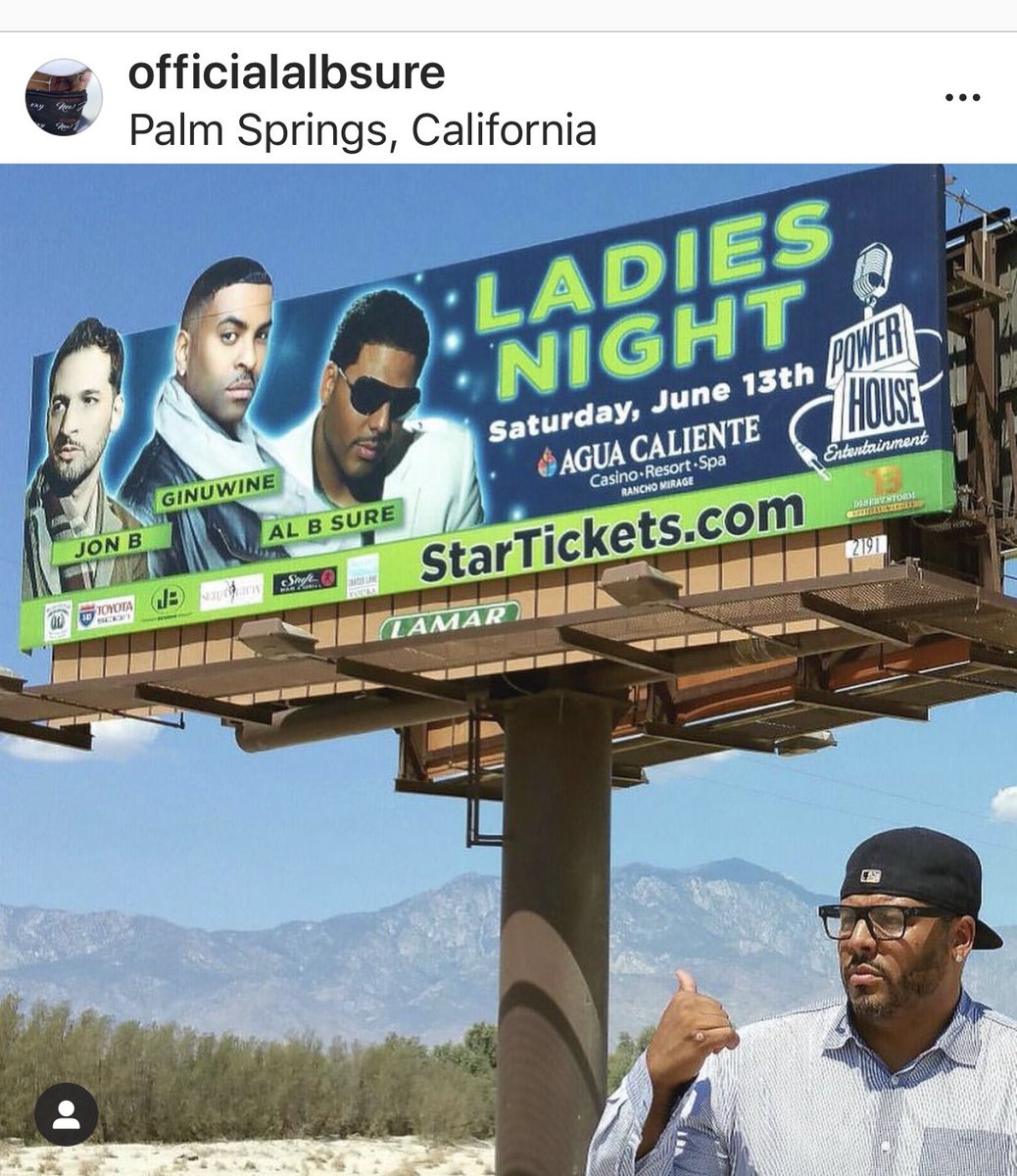 #AlBeez 🐝 around 🌎 #fbf • Please join me in wishing Lil Brah #Ginuwine a #HappyBornDay. I s👀 you <a href="/OfficialJonB/">Jon B</a> • See you all soon #LiveinConcert #BacktoNormal <a href="/LoveandRnbRadio/">Love And R&B Radio</a> Streaming • AlBSure.net • NewJackSexy.com • AlBSure.net/Booking 🎤