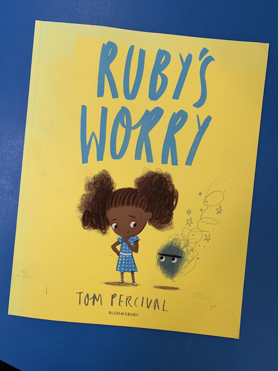 mmpsearlyyears's tweet photo. Today we read this big, yellow book called Ruby’s Worry. The yellow matched our ‘Yellow Day’ perfectly and so did the message in the story. It’s all about how if you hold onto a worry it grows and grows, but it will shrink if you talk about it! 😊💭💬 https://t.co/XrAg0ApCxD