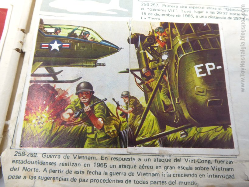 Toynostalgia's tweet photo. Álbum "Hechos y Soldados del S.XX" (Argentina c. 1980)
Conflictos bélicos años 60
#figus #cromos #tradingcards #stickers #fichus #figuritas #War #worldwar2 #WW2 #Vietnam #vietnamwar #corea https://t.co/3Aw4jitqMy