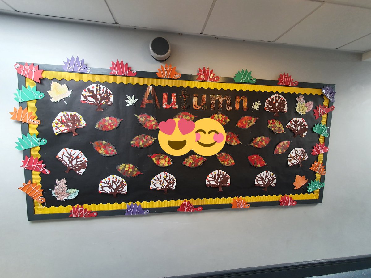 P1 got to do the Autumn board! How amazing did my wee class do. Very proud teacher 💖