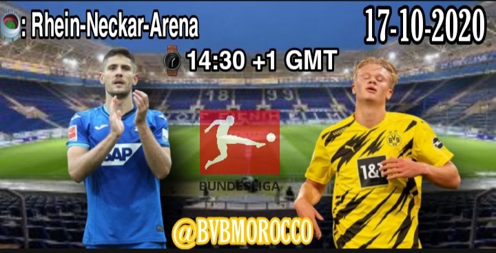 BVBMOROCCO15's tweet photo. DIE MAROKKANER BORUSSEN 🇲🇦🇩🇪 
NEXT MATCH : 
🆚️: @tsghoffenheim
🏆: @Bundesliga_DE
📅: 17-10-2020 
🕒: 14:30 GMT +1 🇲🇦 
🏟:Rhein-Neckar-Arena

#BVBMorocco #BVB #BVB09 
#HejaBVB #EchteLiebe #NurDerBVB #SchwarzGelb #YNWA #YoullNeverWalkAlone #Borussia #Bundesliga https://t.co/5jYLXZtmo6