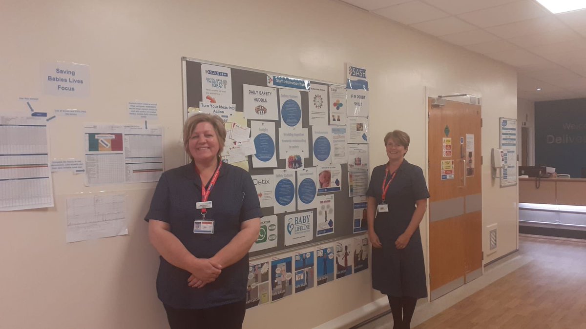 Adaline96135185's tweet photo. #patientsafety #Delivery Suite ward managers displaying their patient safety information board #ifindoubtshout#speak up # think safety first @sashnhs @CudjoeMC @SASHChiefNurse @Stringer4Kate @StewartKeenan6 https://t.co/0zg3wNJxkl