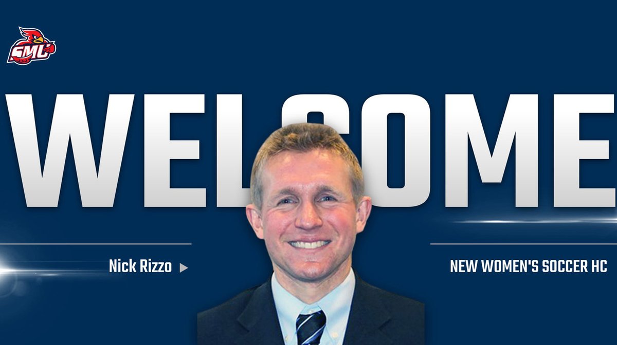 SMUMNAthletics's tweet photo. Nick Rizzo named Cardinal @WSoccerSMUMN new head coach! https://t.co/b8OP0L1qGF https://t.co/h4pljmjJih