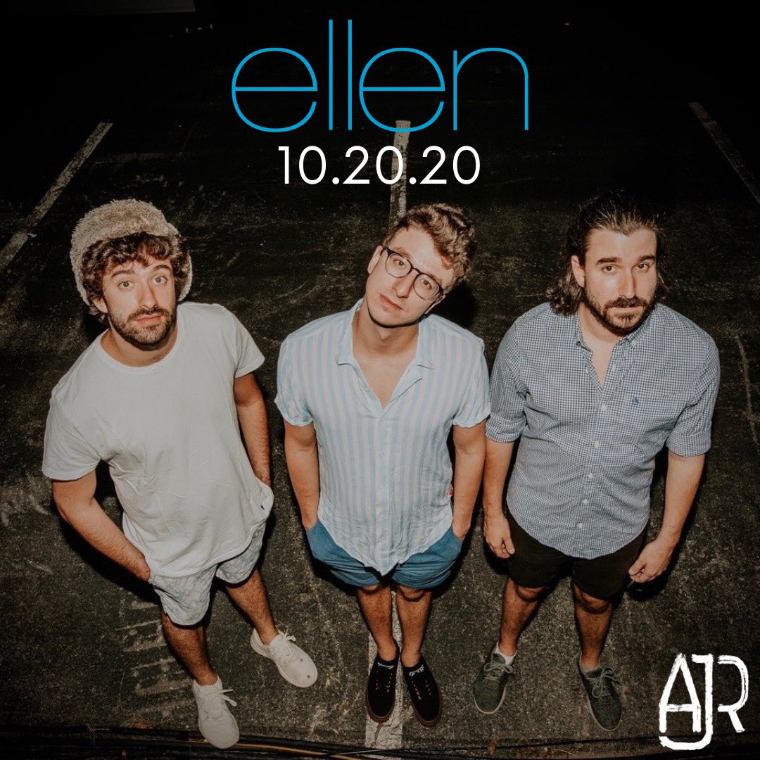 AJRBrothers's tweet photo. AJR in 2012 vs AJR in 2020. Pretty cool, we’ll see you there @TheEllenShow https://t.co/hLx79lTKlv