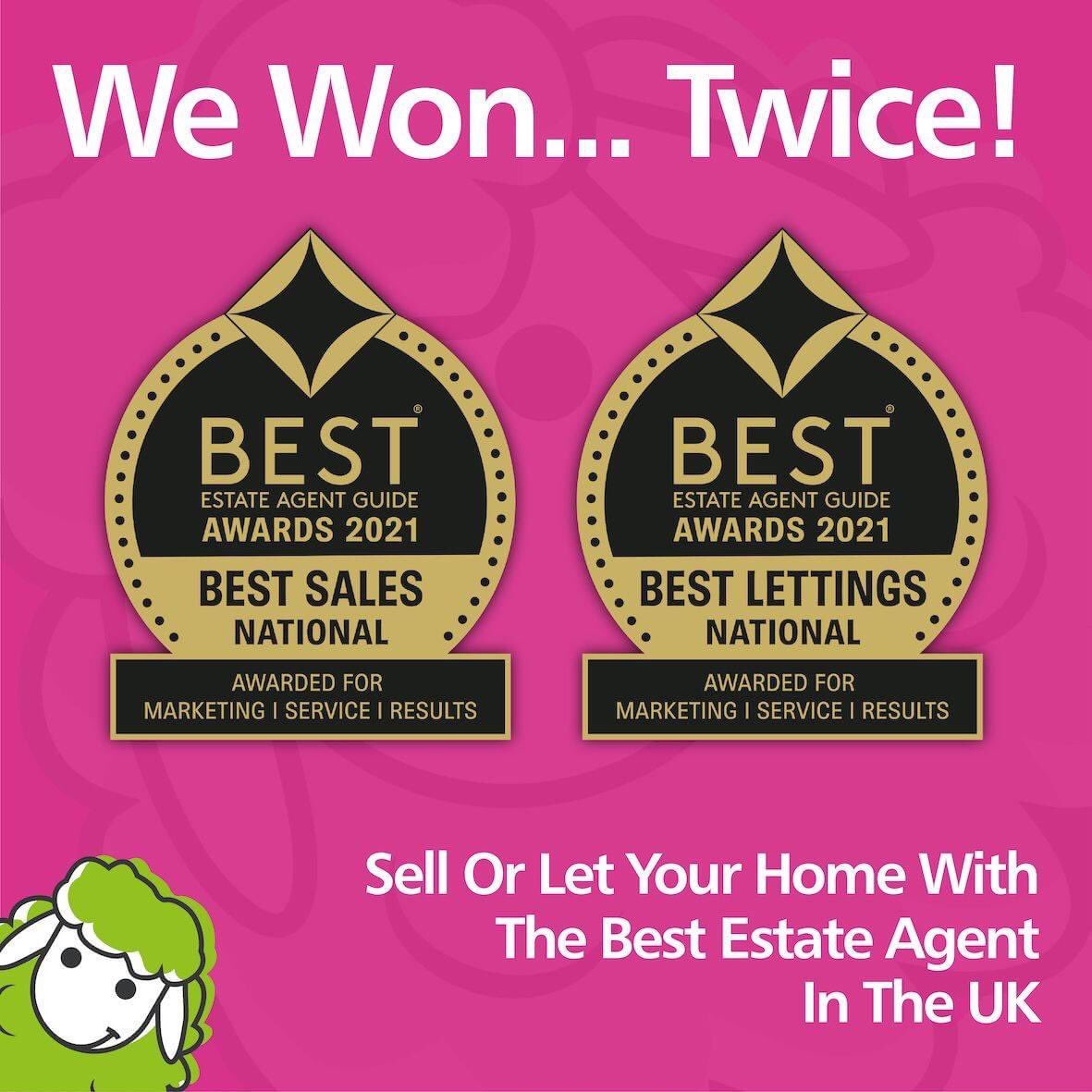 EMCheltenham's tweet photo. We’re Championing the industry - scooping National &amp; Regional honours at the Best Estate Guide Awards 2021! 🏆🏆 https://t.co/PdijcLNqJN