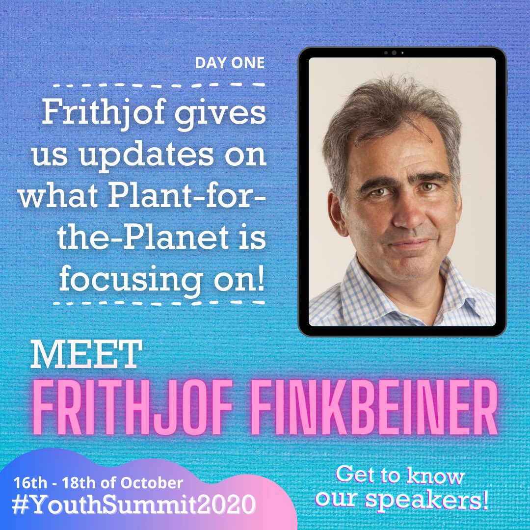 Following the first virtual plant-for-the -planet youth summit?
Our participants were excited to hear Frijoth’s update about the exciting projects Plant-for-the-Planet is focusing on. Don’t forget to follow us to receive updates about our 3-day youth summit.  #ys2020