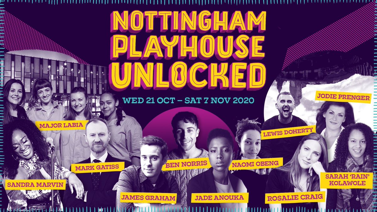 Next week, Nottingham is doing theatre again. We are very lucky. And <a href="/NottmPlayhouse/">Nottingham Playhouse</a> have gone all out to bring art back to their community, safe but sound 🎭

AND YOU CAN WATCH FROM HOME!

“Bubble” - a same-sex lockdown rom-com (a new genre get used to it). Next Fri &amp; Sat 7.30pm