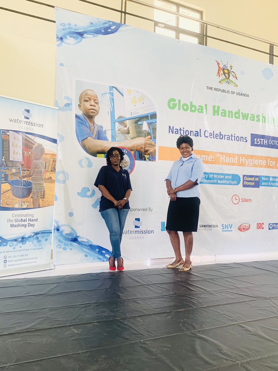 water_mission's tweet photo. Our team had a great time celebrating #GlobalHandwashingDay at the @min_waterUg yesterday! This is global day of advocacy is dedicated to increasing awareness and understanding about #handwashing & #hygiene @UNICEFUganda @min_waterUg #HandwashingDay2020 #Uganda https://t.co/rz1etrLpAG