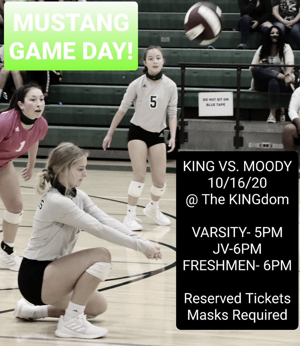 IT'S ROUND 2️⃣... Mustangs are ready for Game Night‼@ the KINGdom 🐎 Good Luck Lady Mustangs against the Lady Trojans! #BeExtra #VirtuallyUnstoppable
