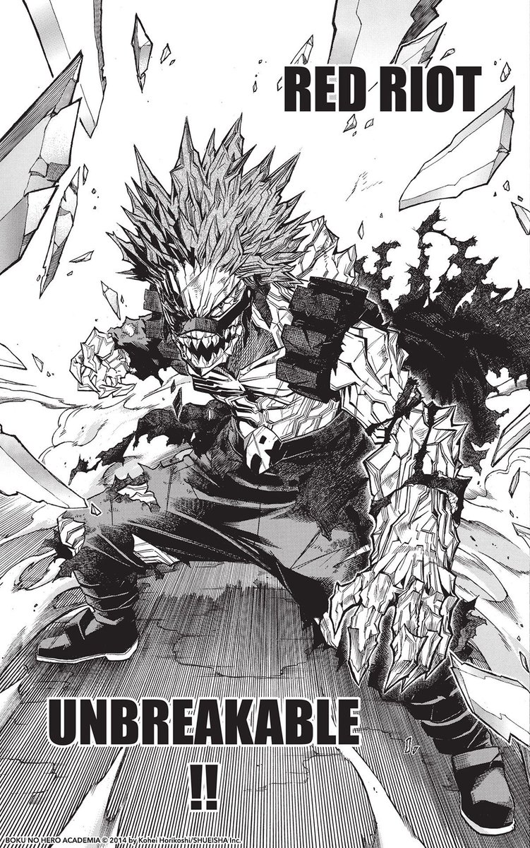 VIZMedia's tweet photo. Happy birthday to the hardheaded and big hearted hero, Eijiro Kirishima!! 💪 https://t.co/0vcb8do5B8