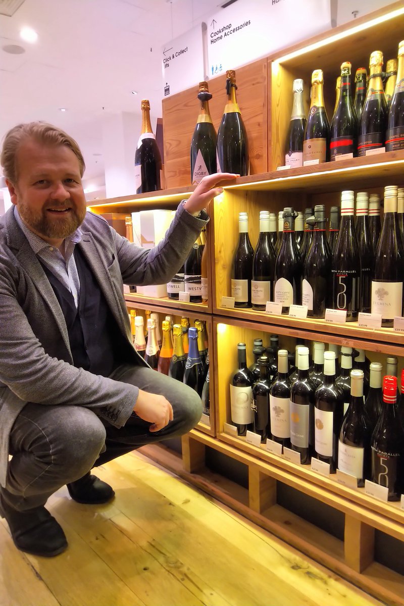 Sad to hear of the passing of colleague, friend + fellow Canadian Terry Threlfall. He was a great #sommelier + bright light in the Canadian and UK #wine scene + will be sadly missed + fondly remembered. Here he is proudly showing off his #Cdnwine display <a href="/Selfridges/">Selfridges</a> in Feb 2020.