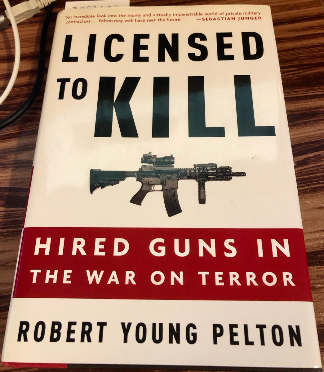 27. "...Yet, Erik's agreed to go on record with me." That's on page 1 of "Licensed to Kill: Hired Guns in the War on Terror" by Robert Young Pelton  @ryp__ (2006)