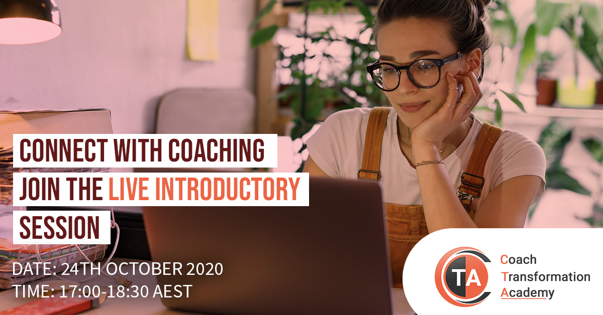 CTA_Coaching's tweet image. Join our LIVE introductory #webinar with our expert coach faculty.
Book your seat: bit.ly/3j1xJpq
#coachingsession #sampleclass #coachtraining #transformation #onlinetraining #CoachTransformationAcademy #freecoaching #free #ICF #ExperienceCoaching