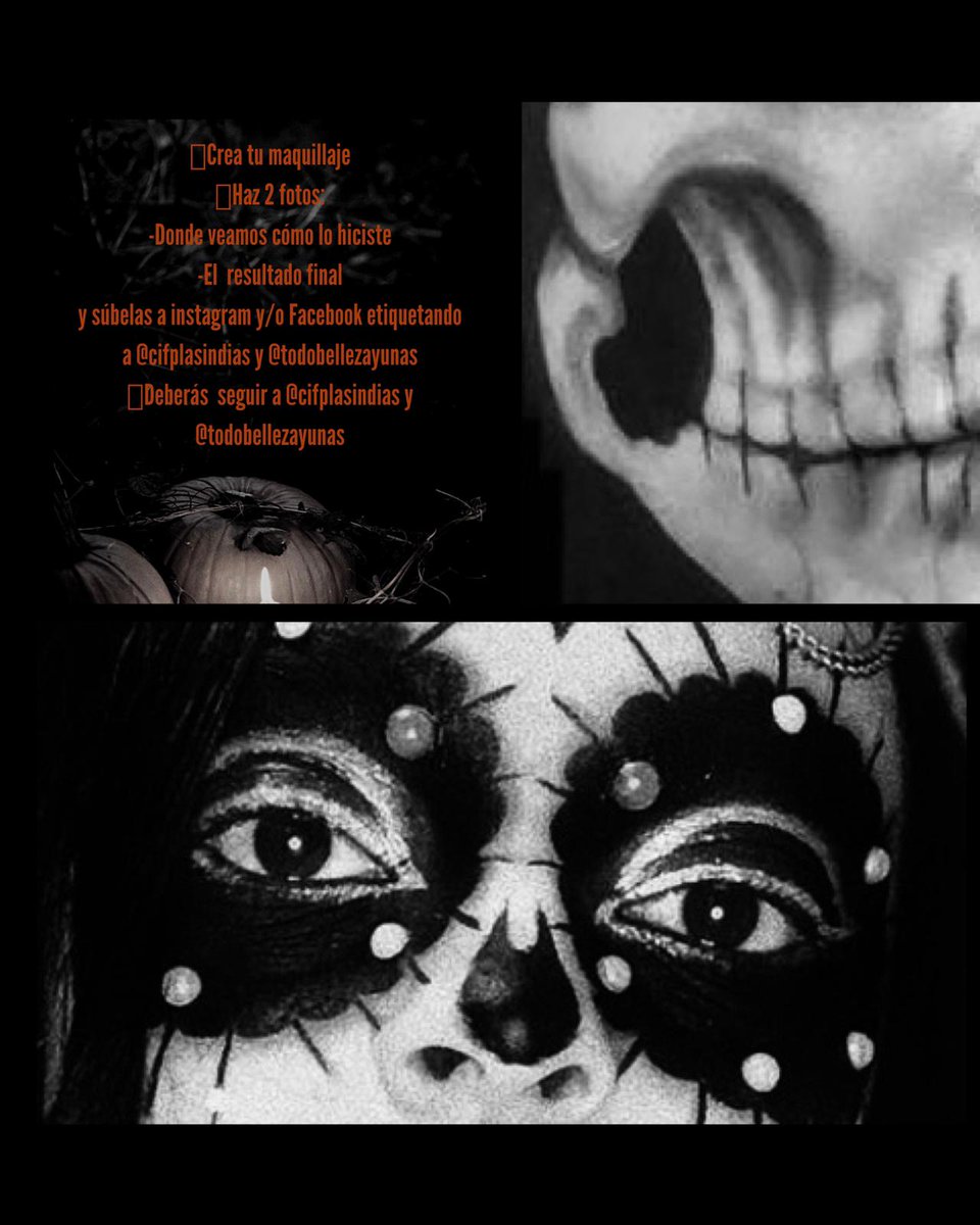 CIFP Las Indias (@cifplasindias) on Twitter photo PREPARADOS PARA HALLOWEEN???🎃🧟
CONCURSO para TODO NUESTRO ALUMNADO con un premio...💀 Fx: TEN IMAGE.
INSTRUCCIONES en cifplasindias.es
🎃Instagram y/o Facebook del 26 al 30 de Octubre de 2020 <a href="/cifplasindias/">CIFP Las Indias</a> y @todobellezayunas PREPARADOS PARA HALLOWEEN???🎃🧟
CONCURSO para TODO NUESTRO ALUMNADO con un premio...💀 Fx: TEN IMAGE.
INSTRUCCIONES en cifplasindias.es
🎃Instagram y/o Facebook del 26 al 30 de Octubre de 2020 <a href="/cifplasindias/">CIFP Las Indias</a> y @todobellezayunas