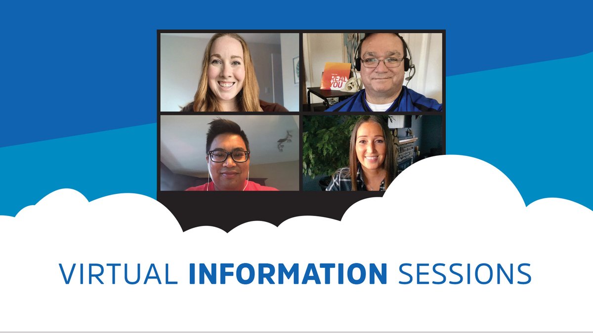 SaultCollege's tweet image. Sault College proudly presents Virtual Information Sessions, an opportunity for you to listen to our amazing recruiters, chat about programs, speak to our professors, answer your questions and much more.
 
Visit bit.ly/3drZbLH  to register for a session!