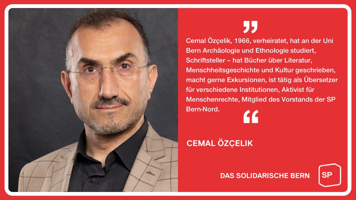 Cemal Özçelik in den Stadtrat!

sp-bern-nord.ch/wahlen-2020/ce…

#SOLIDARISCHESBERN #SPWAEHLEN #WAHLBERN20