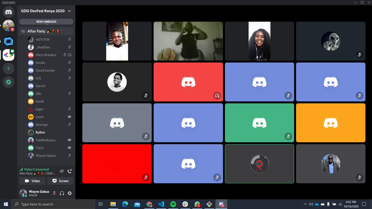 wayne_gakuo's tweet photo. After a day's work, techies party too!
Join us for the #DevFestKenya After Party currently happening: https://t.co/t9SLx8ZskH
#DevFest #DevFestKenya #WTMkenya #WTMDinner https://t.co/fFosLBA9q4