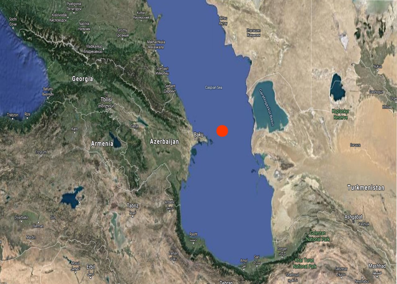 Акватория Каспийского моря