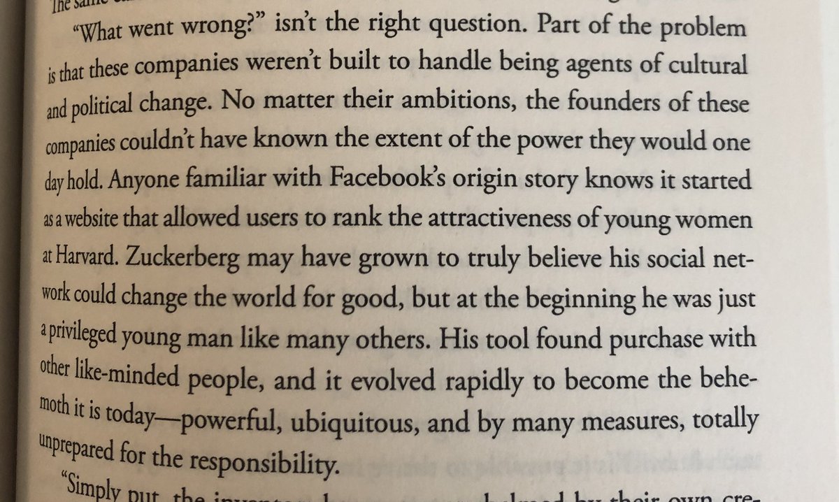 kaitlinugolik's tweet photo. For #FridayReads I wanna share a couple excerpts from my book #TheFutureofFeeling that feel relevant right now. First, the bad news: #tech #Facebook #Election2020 #books https://t.co/itUeK08GMc